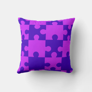 Coussin Puzzle Magenta