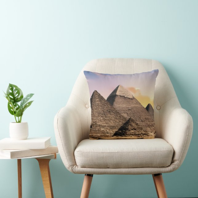 Coussin Pyramides De Gizeh Voyage Egypte Photo (Chaise)