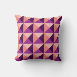 Coussin Pyramides géométriques