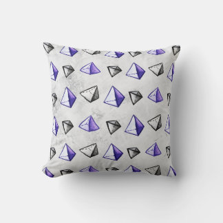 Coussin Pyramides Motif Géométrie Math Enseignant