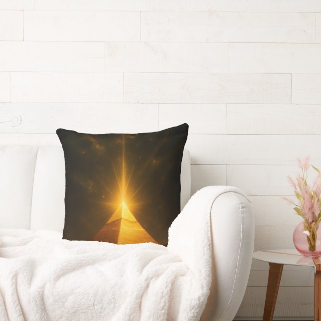 Coussin Pyramides Mystiques Énergie (Canapé)