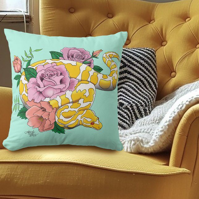 Coussin Python albino (Créateur téléchargé)