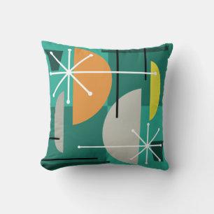 Coussin Quadrants géométriques Art Abstrait
