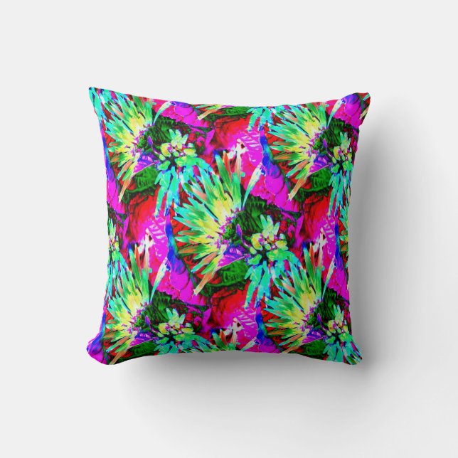 Coussin Quand à Hawaï.... (Recto)