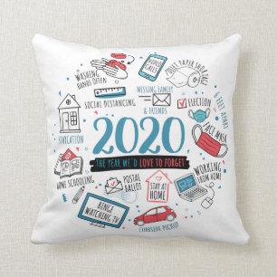 Coussin Quarantine 2020 Activités commémoratives