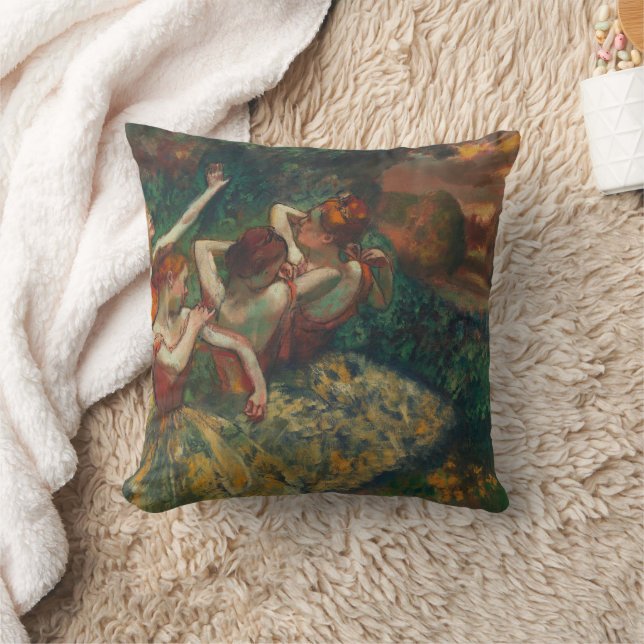 Coussin Quatre Danseurs, Degas Art (Couverture)