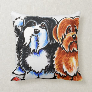 Coussin Quatre Havanese