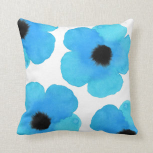 Coussin Quatre Pépites Bleues Jettent De L'Oreiller