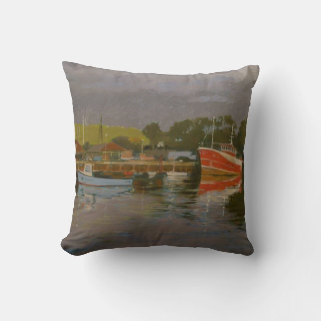 Coussin Quay Salcombe 2 du pêcheur (Recto)