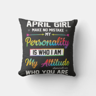 Coussin que dit être né en avril à propos de vous T-Shir