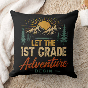 Coussin Que l'aventure de CP commence