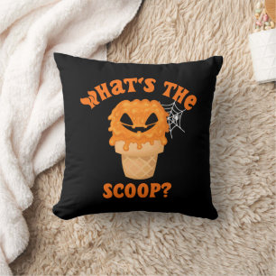 Coussin Quel est le genre Scoop Révéler la crème glacée Ha
