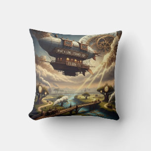 Coussin Quel Long Étrange Voyage