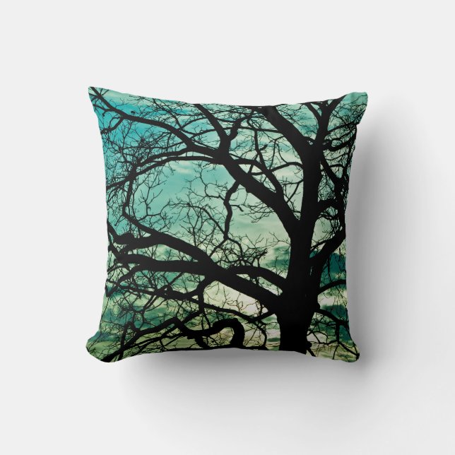Coussin Quelle est la jalousie de la lune ? (Recto)