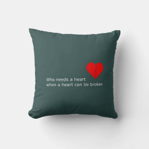 Coussin Qu'est-ce que l'amour a à voir avec ça ?