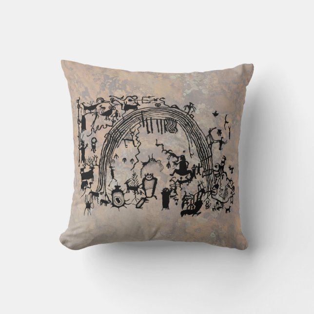 Coussin Quête des chamans (Recto)