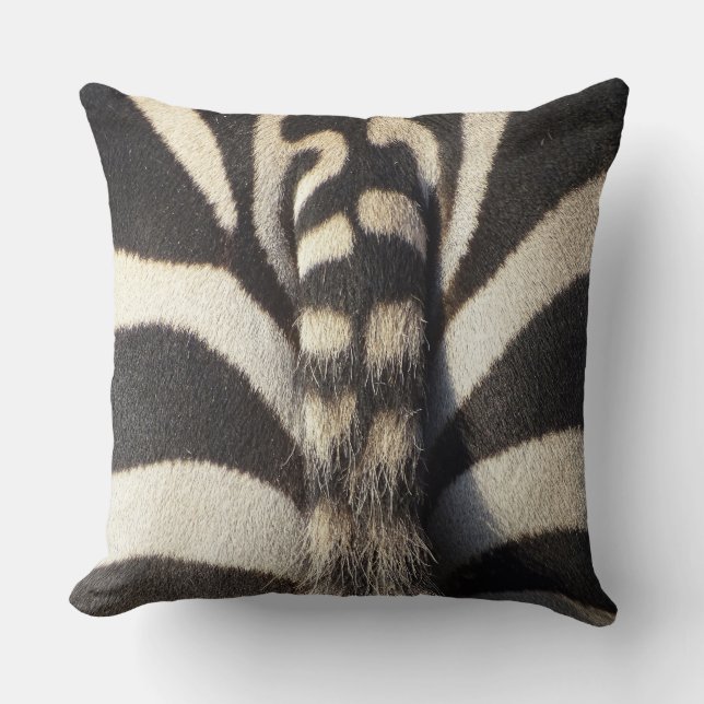 Coussin Queue de Zebra (Recto)