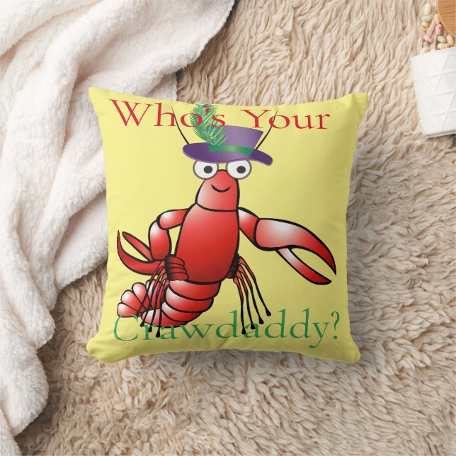 Coussin Qui est votre Crawdaddy? Thunder_Cove (Couverture)