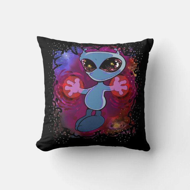 Coussin Qwiby | Surge cosmique (Recto)