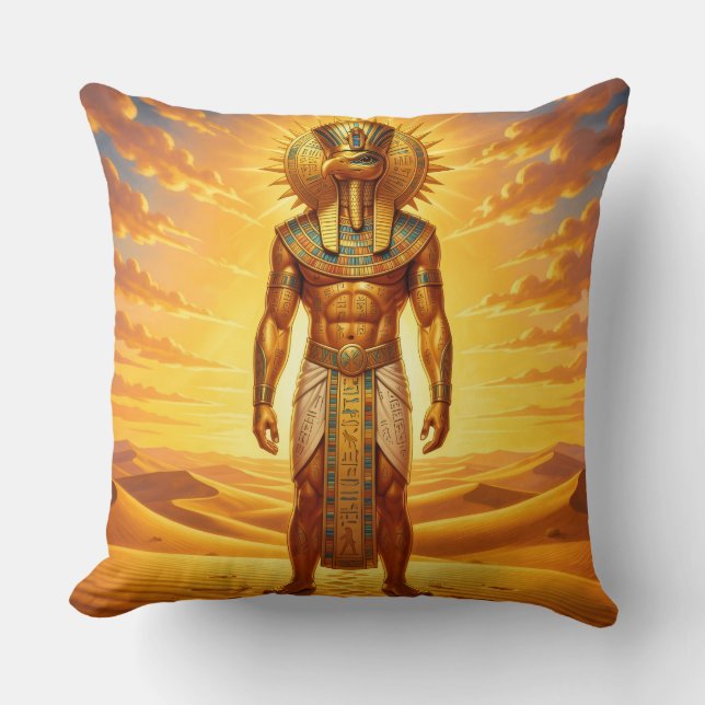 Coussin Ra – Dieu égyptien du Soleil´1 (Recto)