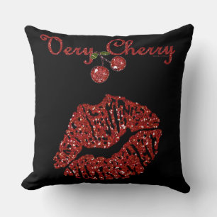 Coussin RAB Rockabilly Très Cerise Kiss