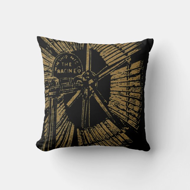 Coussin Racine Wind Mill Racine Wisconsin 1889 (Recto)