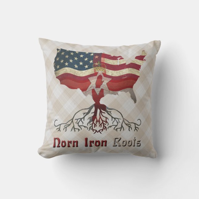 Coussin Racines nord-irlandaises (Recto)