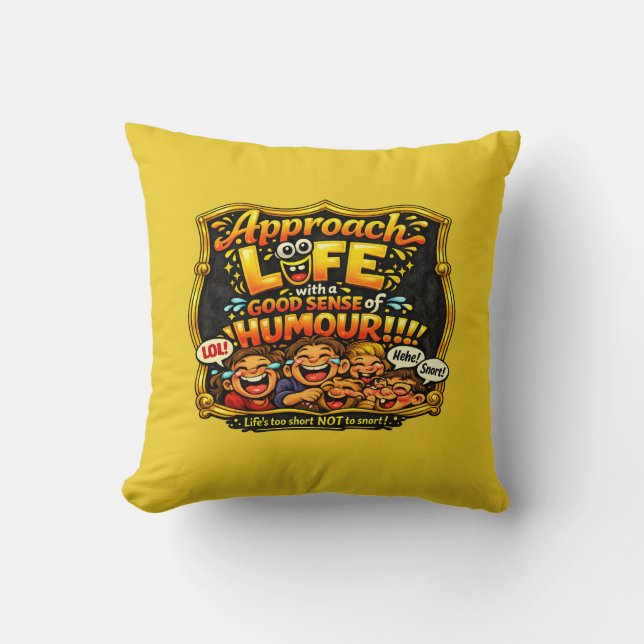 Coussin Radiate joy (Recto)