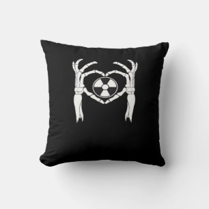 Coussin Radiologie X-Ray Tech Coeur en forme de squelette 