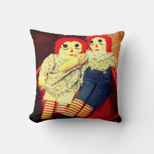 Coussin Raggedy Ann et Andy Doll
