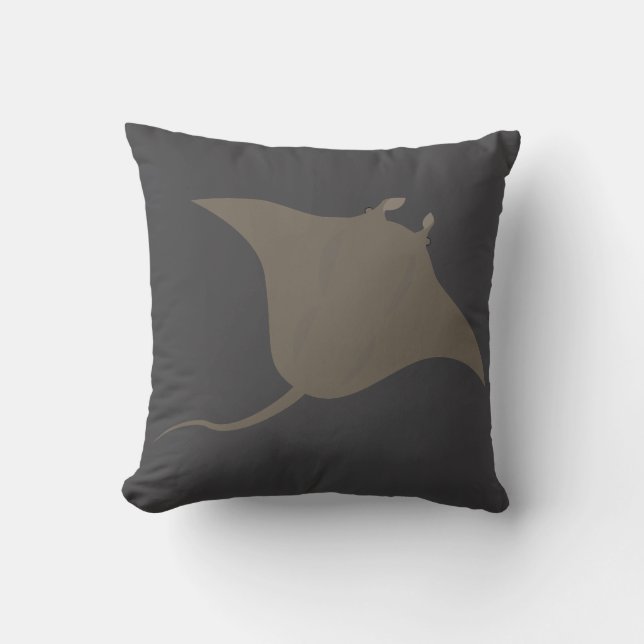 Coussin Raie pastenague (Recto)
