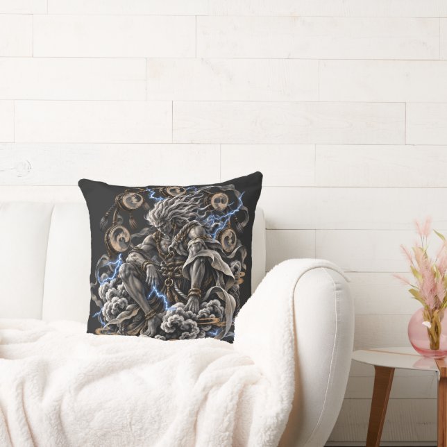 Coussin Raijin Bleu (Canapé)