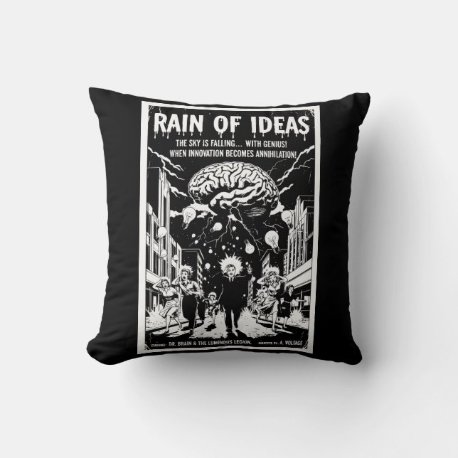 Coussin Rain of Ideas (Recto)