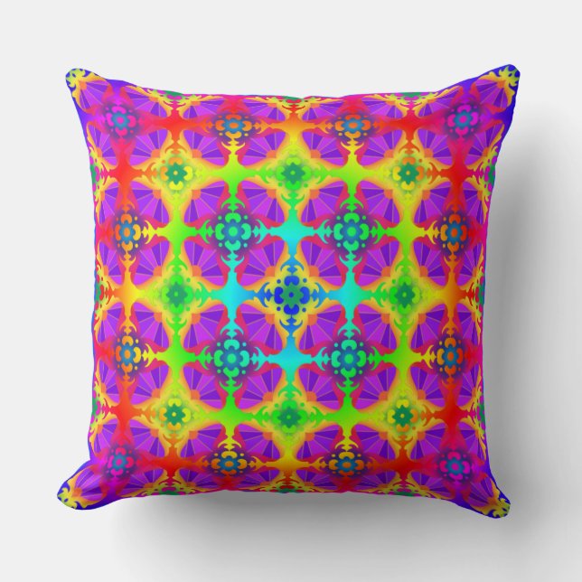 Coussin Rainbow Beauty | Style Boho (Recto)