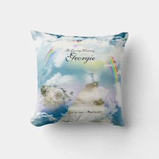Coussin Rainbow Bridge Pet Chèvre