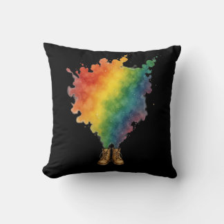 Coussin Rainbow IN Beige Boots