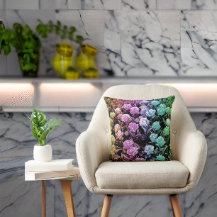 Coussin Rainbow Pastel Tulips