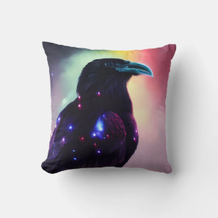 Coussin Rainbow Raven