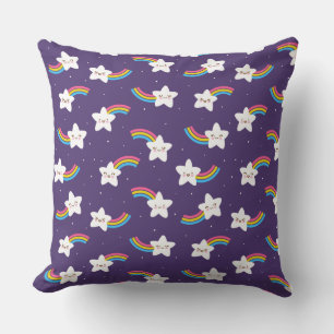Coussin Rainbow Stars