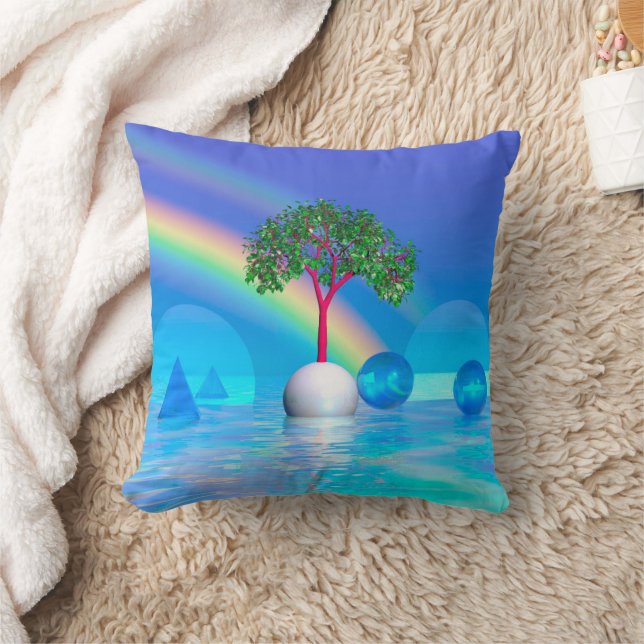 Coussin Rainbow Tree (Couverture)