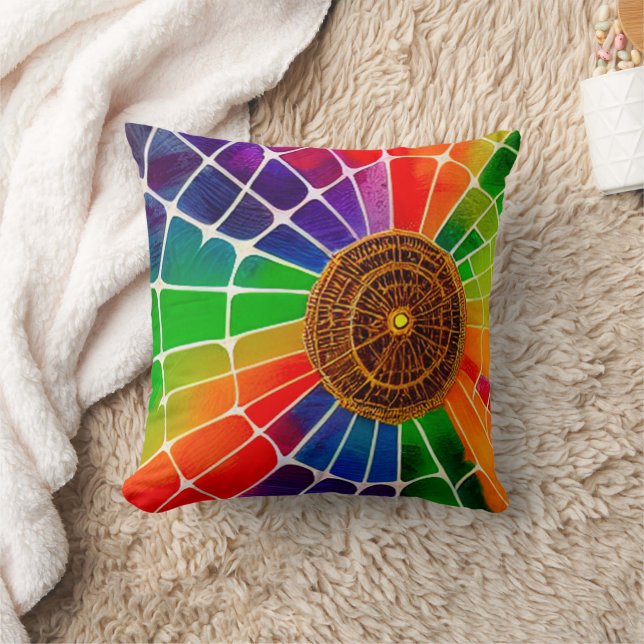 Coussin Rainbow Web (Couverture)