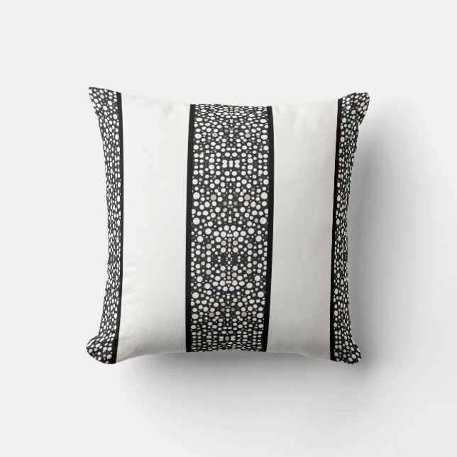 Coussin Raindrops I Big Stripes (Recto)