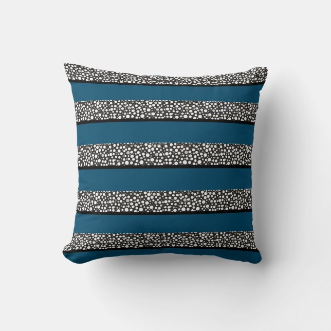 Coussin Raindrops I Stripes (Recto)