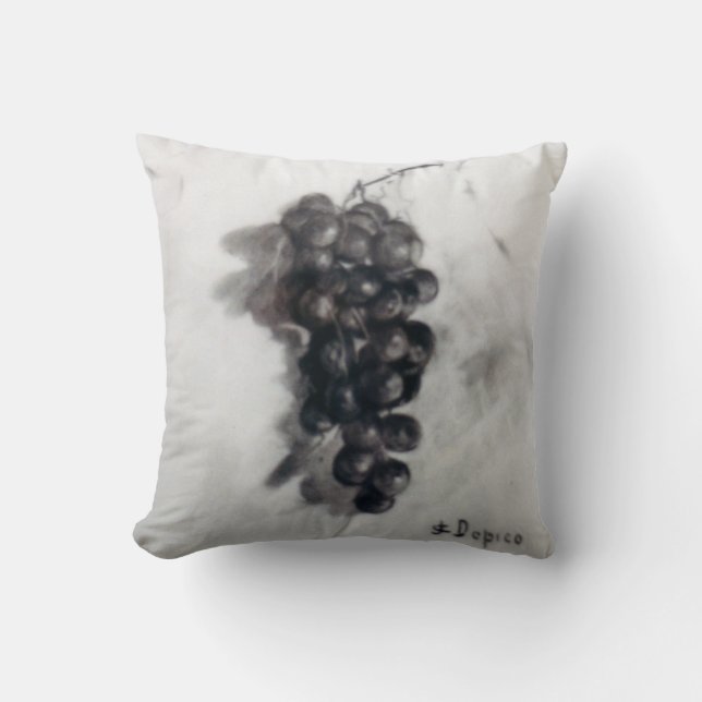 Coussin Raisins/tu Aies agrafé (Recto)