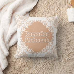 Coussin Ramadan Moubarak de différents côtés