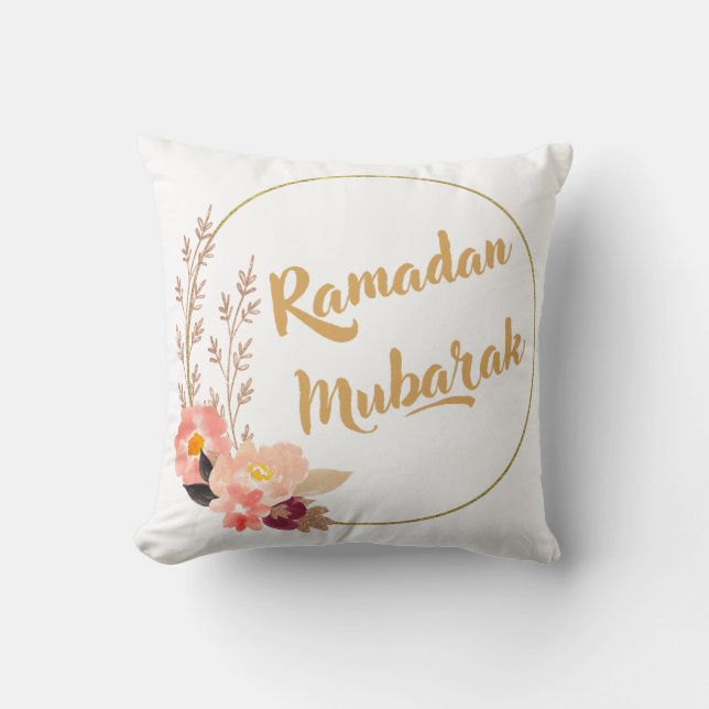Coussin Ramadan Mubarak 5 (Recto)
