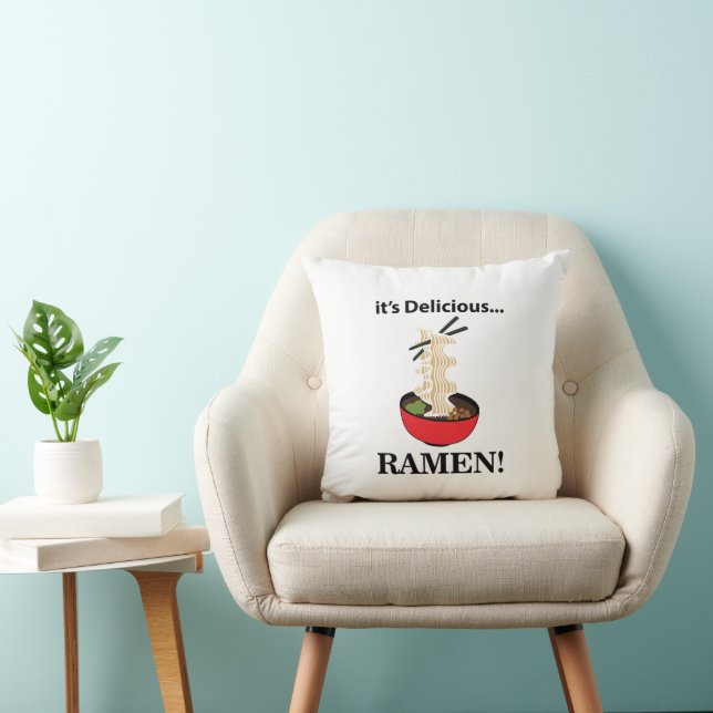 Coussin Ramen C'est Délicieux  (Chaise)