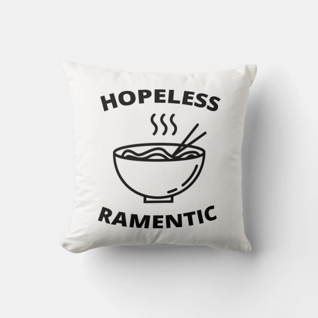 Coussin Ramentic sans espoir  (Recto)