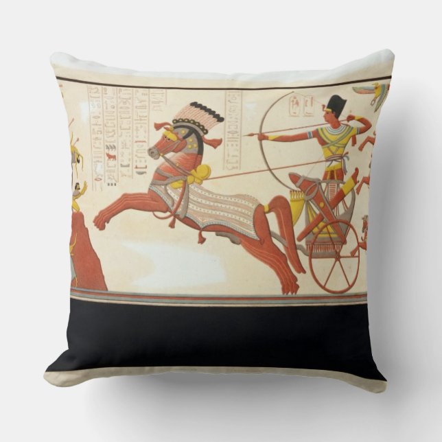 Coussin Ramesses II (1279-13 AVANT JÉSUS CHRIST) à la (Recto)