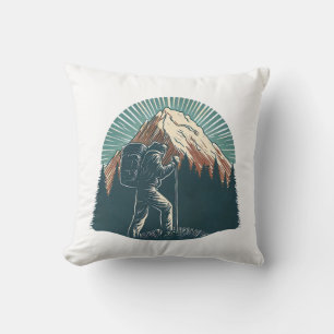 Coussin Randonnée Mountain Graphic